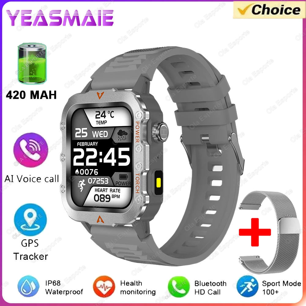 Montre intelligente de Sport en plein air avec éclairage Led hommes femmes montres Fitness Track ECG + PGG montre intelligente