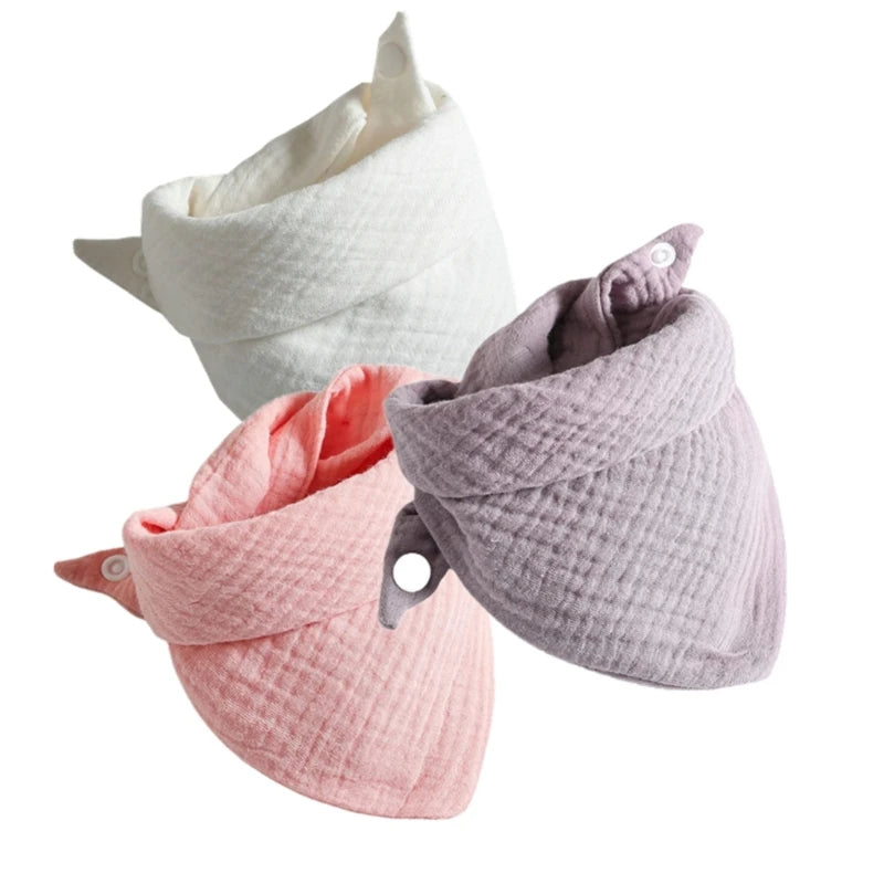 Bavoirs Bandana pour bébé, bavoirs bave pour garçons filles, bavoirs dentition unisexes, confortables absorbants, pour