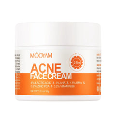 Crème de traitement anti-acné pour le visage, élimine les boutons, les taches, contrôle du sébum, resserre les pores, hydratante, soin de la peau