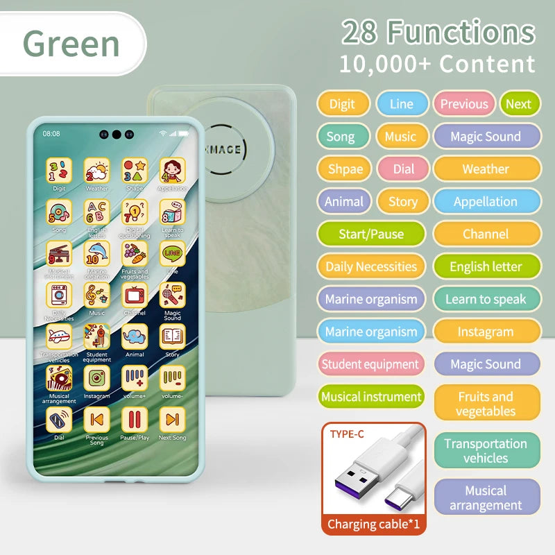 Jouet téléphone portable jouets éducatifs téléphone portable bébé enfant jouet éducatif téléphone modèle de téléphone portable jouet pour enfants anniversaire cadeau de noël