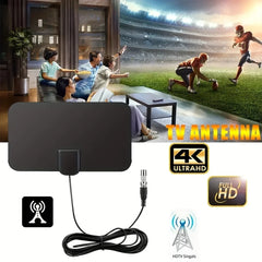 Antenne de télévision numérique 4K 1080p pour Smart TV, dernière antenne HD Portable 2023, Support intérieur
