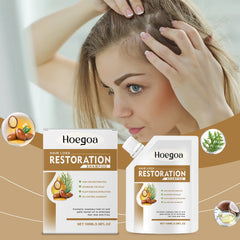 Shampoing Anti-perte de cheveux pour la croissance des cheveux, follicules nourrissantes, soulagement des démangeaisons du cuir chevelu, frisottis secs, pointes fourchues, réparation des cheveux endommagés