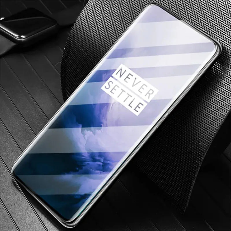 Verre de protection pour oneplus 7 pro protecteur d'écran en verre trempé sur one plus 7 pro 7pro accessoires en verre film de téléphone sécurité 3d