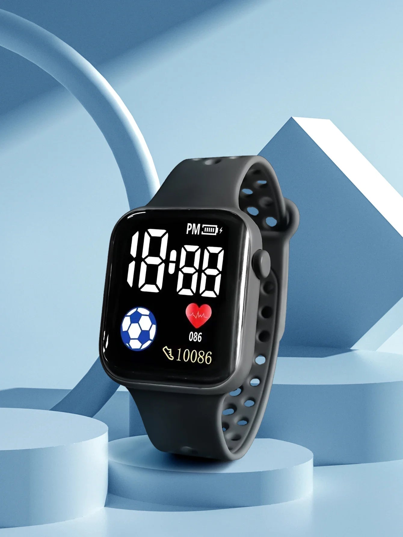 Montres numériques LED pour enfants et adultes, bracelet en Silicone, montre-bracelet électronique de dessin animé, horloge de sport, cadeaux pour garçons et filles