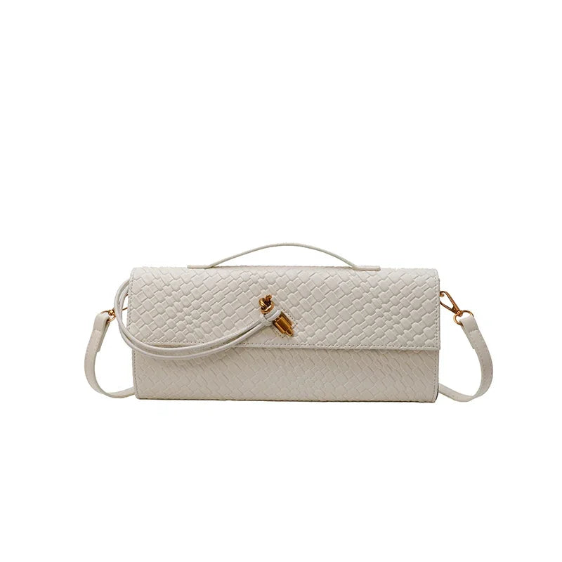 Elegant designer-inspired women's handbag - Luxury branded leather shoulder tote with optional shoulder strap 