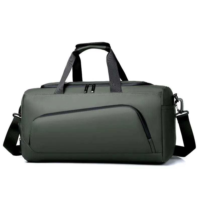 Sac de sport, sac à main de grande capacité, sac polochon de voyage portable, multi-compartiments avec rangement de chaussures, parfait pour les vacances, la salle de sport