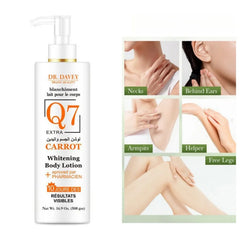 Carrot Body Lotion 500ml Large Capacity Moisturizing Body Lotion for the Whole Body Seasonal Unisex Perfumed Body Lotion