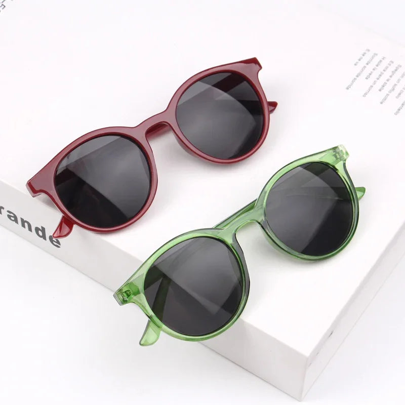 Lunettes de soleil carrées pour enfants, à la mode, pour garçons et filles, élégantes, pour bébés étudiants, lunettes de fête, UV400