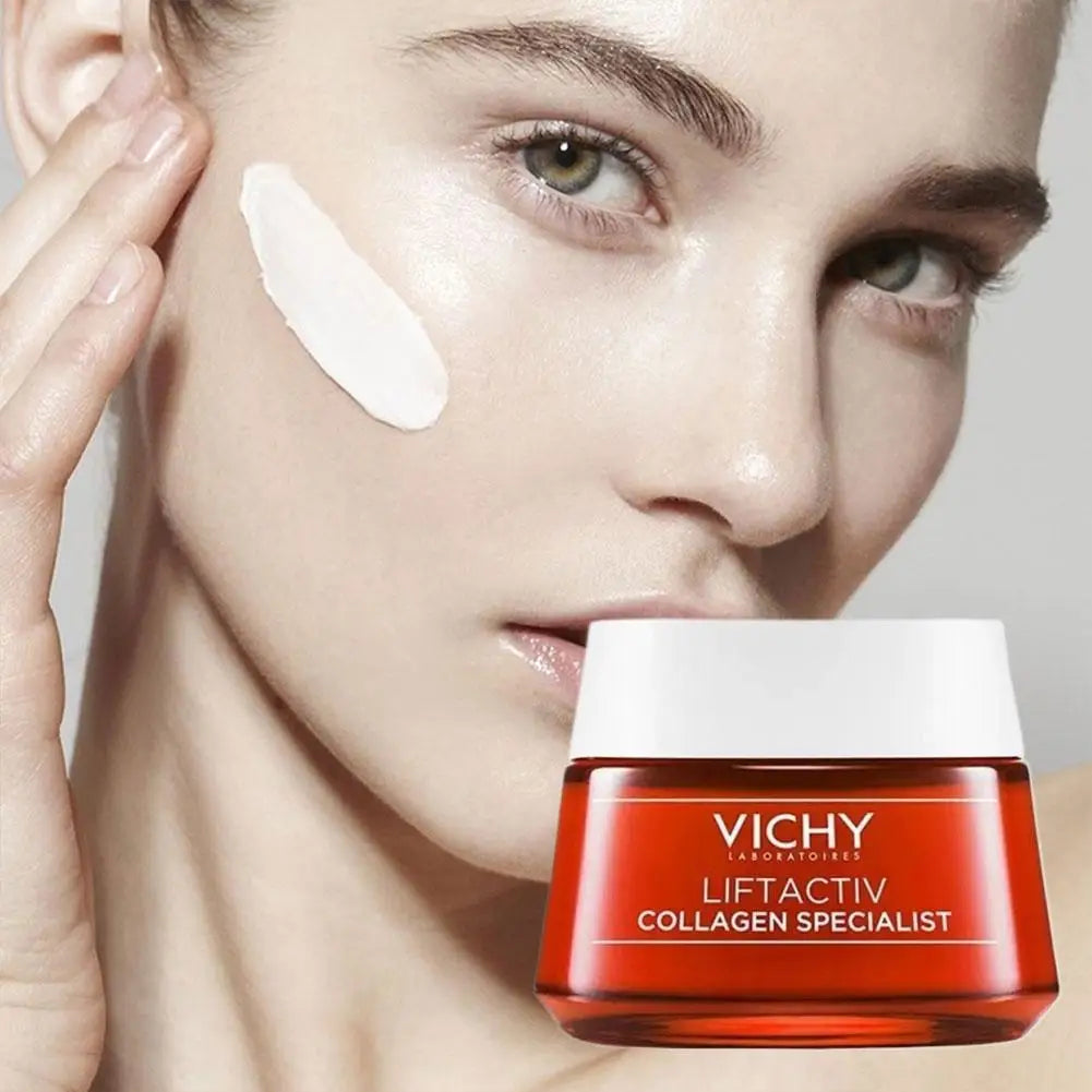 Vichy VC crème au collagène rajeunissante sérum hydratant longue durée à l'acide hyaluronique doux nourrissant apaisant soin de la peau