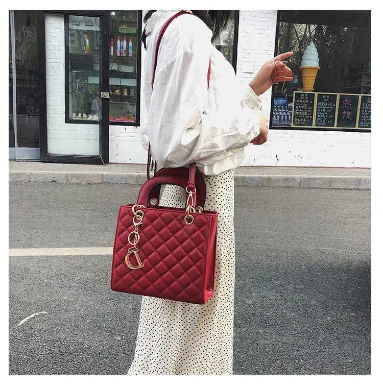 Sacs à main fourre-tout Design de luxe pour femmes, sacs à bandoulière tendance avec chaîne Lingge, nouvelle mode