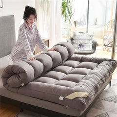 Matelas de dortoir d'étudiants, matelas de rangement pliable, matelas respirant pour adulte, matelas confortable à dégagement lent, Tatami