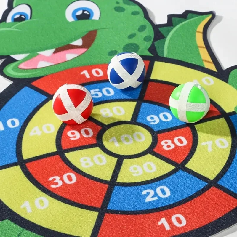 Jeux éducatifs jeu de fléchettes bébé jouet Stickey balle fléchette Sports d'intérieur enfant jeux Montessori pour enfants de 3 à 12 ans