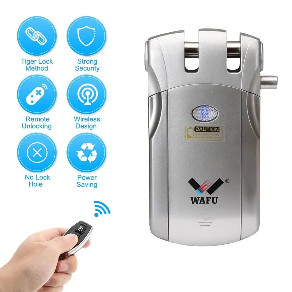 Wafu 019 serrure de porte wifi serrure intelligente serrures de télécommande électronique bluetooth serrures de porte sans clé serrure Dealbolt
