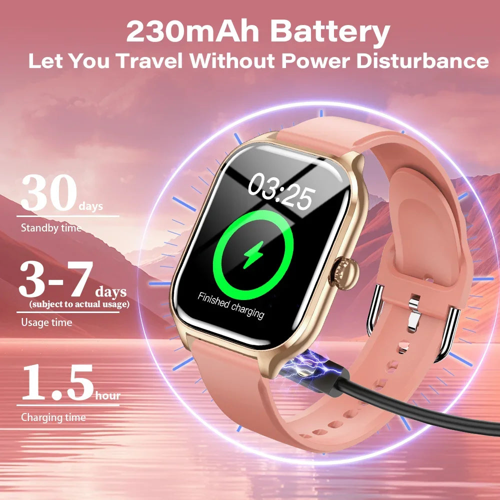 H9 montre intelligente hommes femmes cadeaux 2.01 ''écran tactile complet Sport Fitness Tracker Smartwatch BT appel montre-bracelet numérique 5 pièces