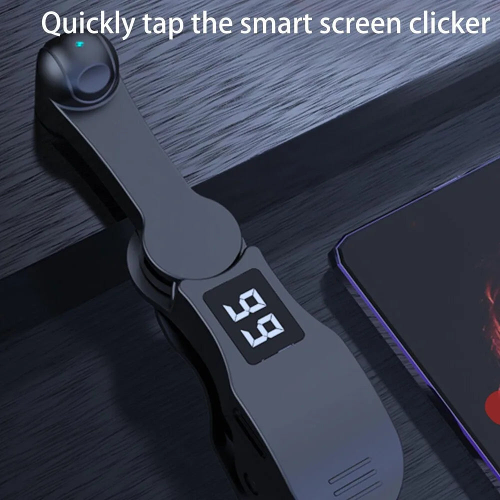 Clicker d'écran automatique numérique pour applications de téléphone intelligent, Gadget de Streaming vidéo en direct, écran de jeu pour Smartphone, trépieds tactiles