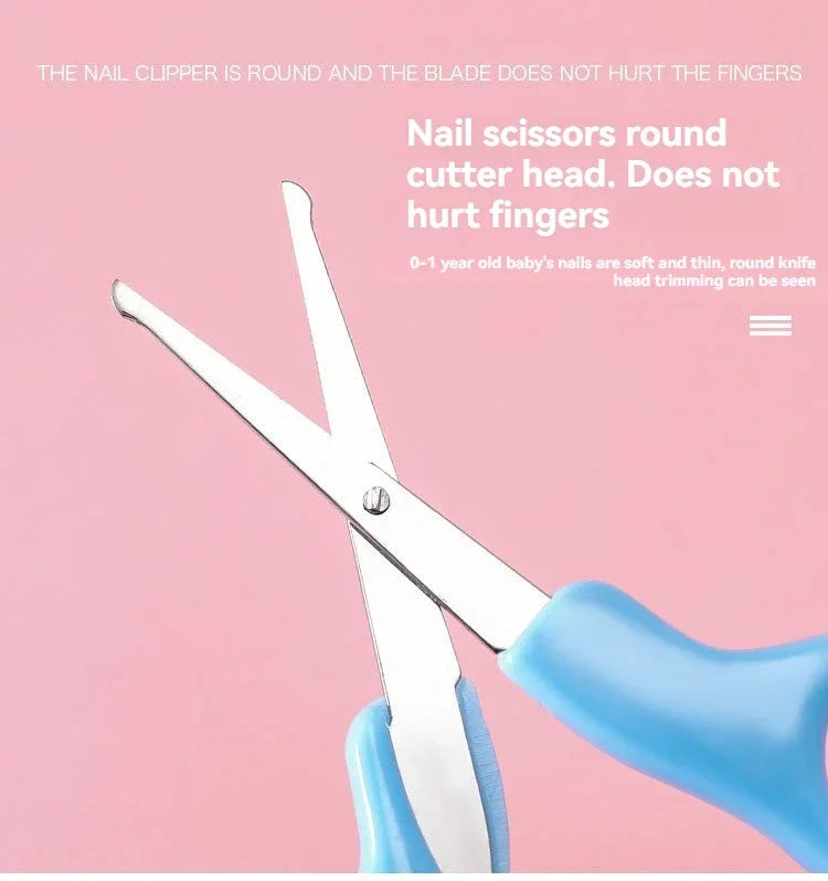 Soins de santé des cheveux thermomètre brosse de toilettage tondeuse anneau de dentition brosse à dents Kit bébé essentiels 10 pièces bébé coupe-ongles ensemble de soins enfant