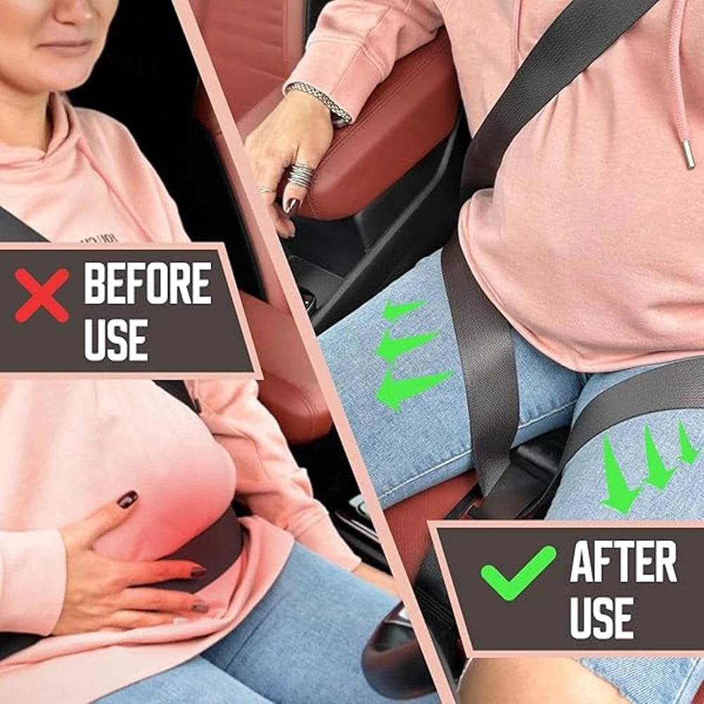 Ceinture de Sécurité pour Siège de Voiture pour Femme Enceinte, Protecteur de Ventre à Nourrisson, Ajusteur, Extendeur, Accessoires