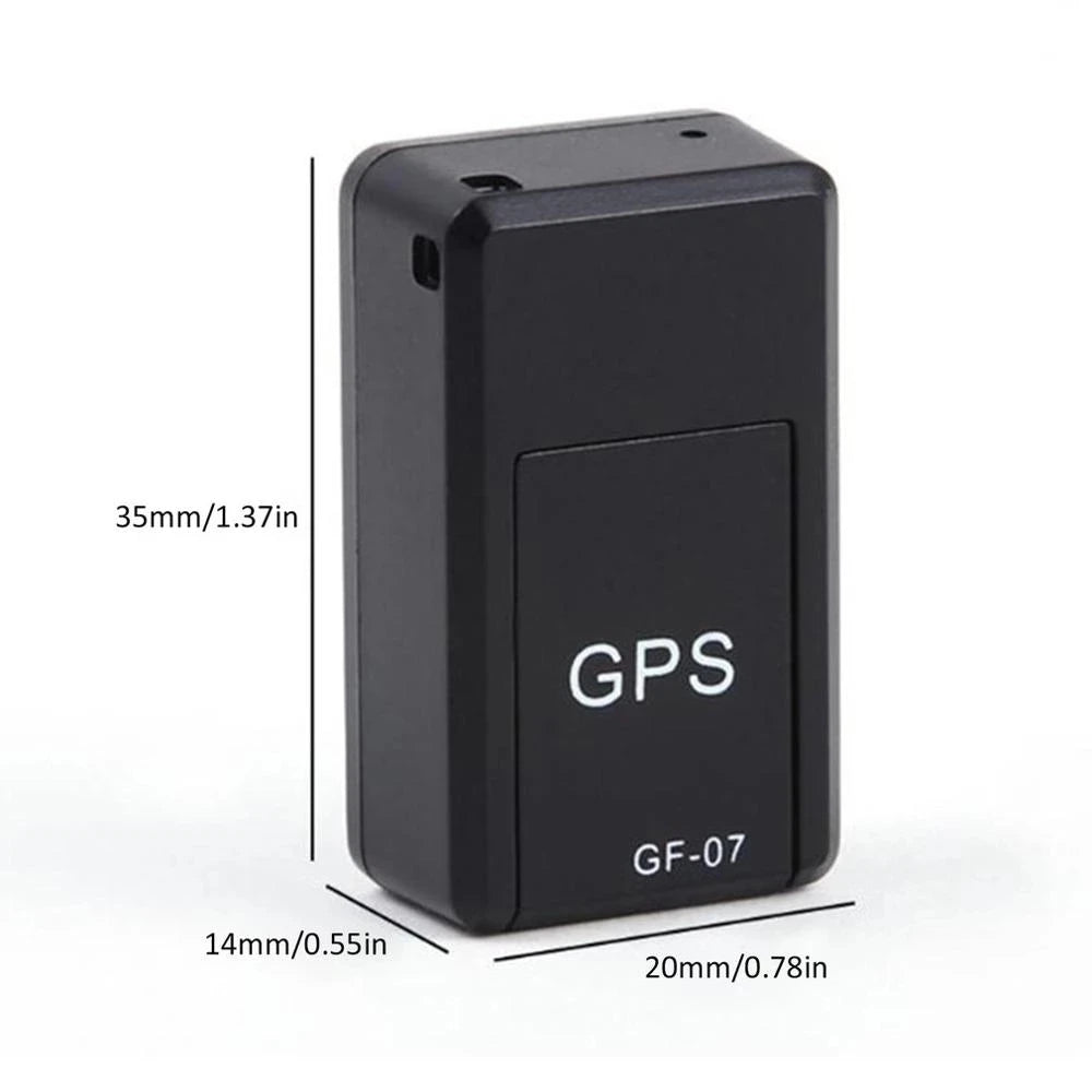 Mini traceur GPS de voiture, localisateur antivol, suivi en temps réel, positionneur SIM, support magnétique, traceur antivol GF-07, 1/2/3 pièces