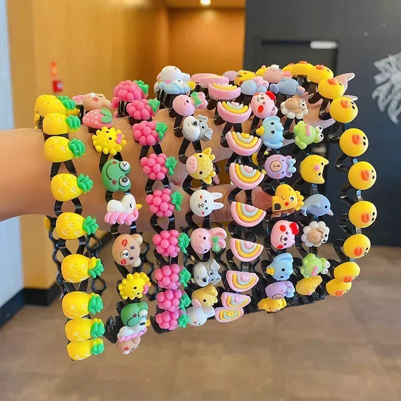 Accessoires de cheveux pour filles cravates bandeaux bande Bandeaux Scrunchie Bandana mode Haarband coréen diadème Cheveux Fille enfants mignon