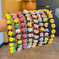 Accessoires de cheveux pour filles cravates bandeaux bande Bandeaux Scrunchie Bandana mode Haarband coréen diadème Cheveux Fille enfants mignon