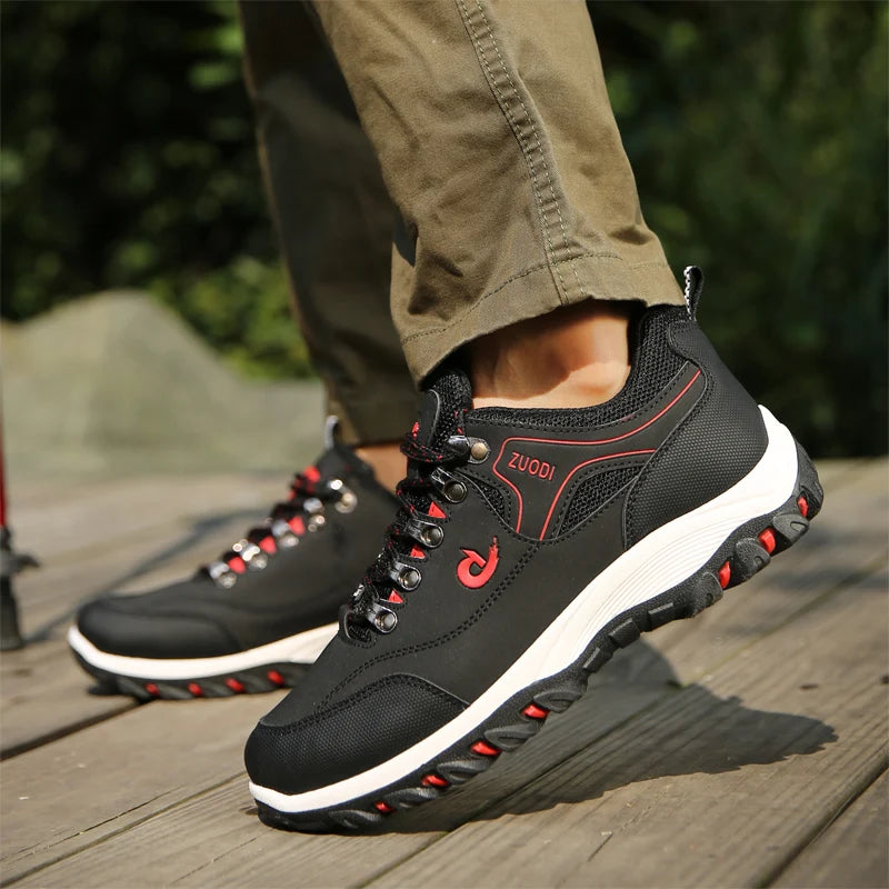 Men's leather shoes, casual men's shoes, sneakers for spring, autumn, winter, men's tennis shoes, lightweight walking shoes