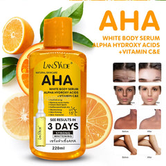 Sérum liquide Original pour le visage, Essence de vitamine C AHA, éclaircissant, hydratant, curcuma, réparateur, Anti-vieillissement, Lifting, soins pour la peau, 220ml