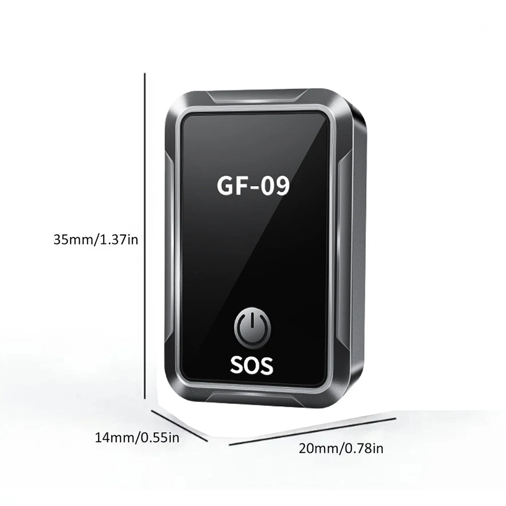 GF09 Mini traceur GPS localisateur de voiture suivi en temps réel localisation enregistrement vocal dispositif de positionnement Anti-perte pour enfant chien de compagnie