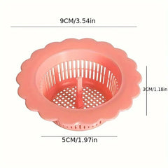 Crépine d'évier en plastique Durable, 1 pièce, filtre d'évier de cuisine, outils de salle de bains parfaits pour les éviers de cuisine et de salle de bains