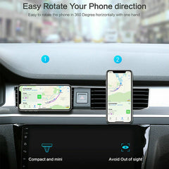 Support de téléphone magnétique dans la voiture GPS support de ventilation support magnétique support de téléphone portable de voiture accessoires de voiture intérieur autocollant magnétique de voiture