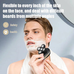 Rasoir électrique pour hommes tondeuse à cheveux tondeuse à barbe rasoir de tête chauve rasoir humide et sec ménage Rechargeable rasage de tête chauve