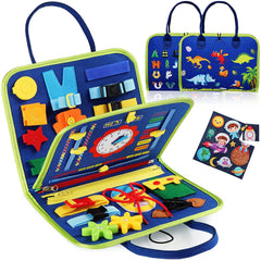 Planche de développement d'activités sensorielles, jouets Montessori, planche d'apprentissage pour les motricité, planche d'apprentissage pour les tout-petits