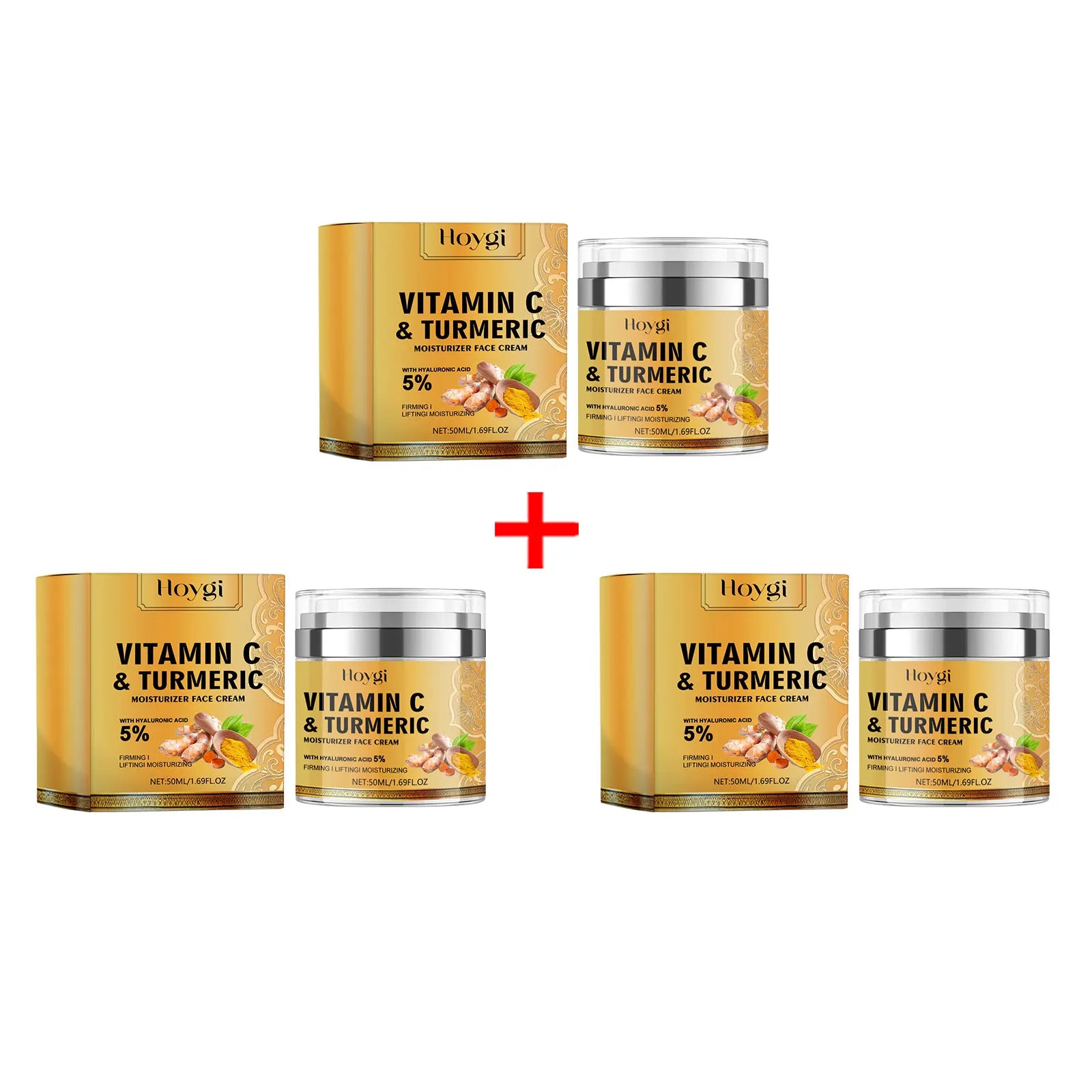 Nettoyant au curcuma, contrôle de l'huile, élimination des taches foncées, Anti-acné, nettoyage en profondeur, rétrécissement des pores, crème hydratante à la vitamine C