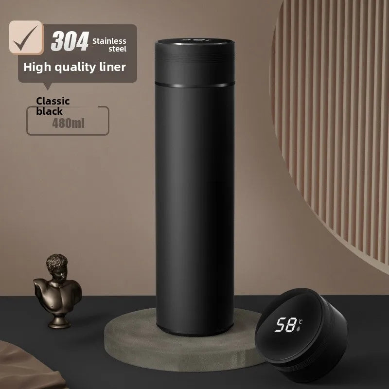 Tasse Thermos intelligente en acier inoxydable 316, affichage de la température, contrôle tactile, bouteille d'eau isolée, séparation du thé, cadeau de noël