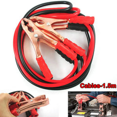 Car Battery Jump Start Cable | For Car/SUV/Truck | Emergency Ignition | Quick Start Power Booster Cable - 1.5m