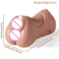 Artificial vaginal sex toys for men, vaginal pussy, anal penetration, male masturbators for adults 18 years and older