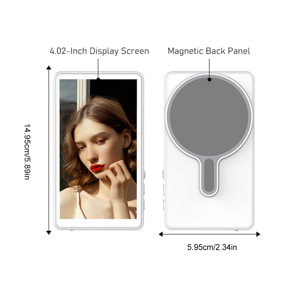 Smartphone moniteur magnétique écran projecteur téléphone caméra arrière Selfie pour Vlog enregistrement vidéo en direct pour Android iPhone