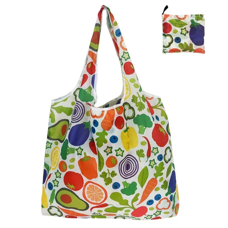 Grand Sac de Courses Réutilisable pour Femme, Fourre-Tout Pliant, Écologique, Réutilisable, Mallette d'Épicerie, Sacs à Main de Rangement