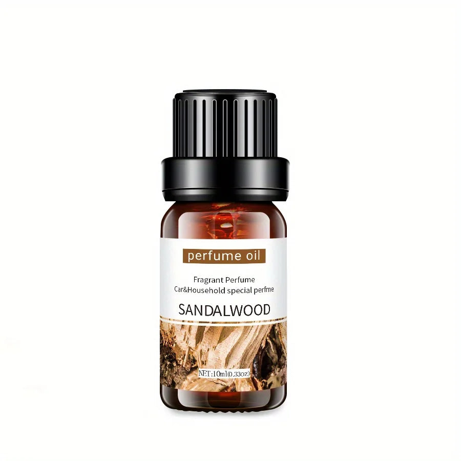 12 types d'huiles essentielles biologiques, kit d'huiles essentielles d'aromathérapie pour diffuseur, humidificateurs, aromathérapie, fabrication de bougies (10 ml)