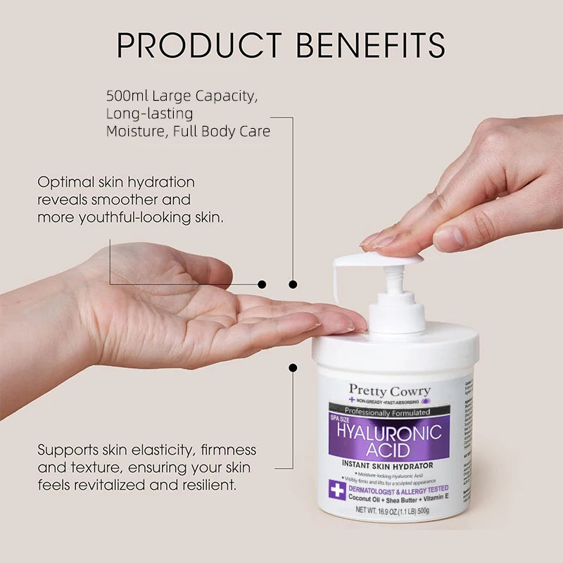 Crème éclaircissante pour le corps, 500ml, collagène, vitamine C, rétinol, Niacinamide, hydratante longue durée, Lotion pour le corps, soins pour la peau