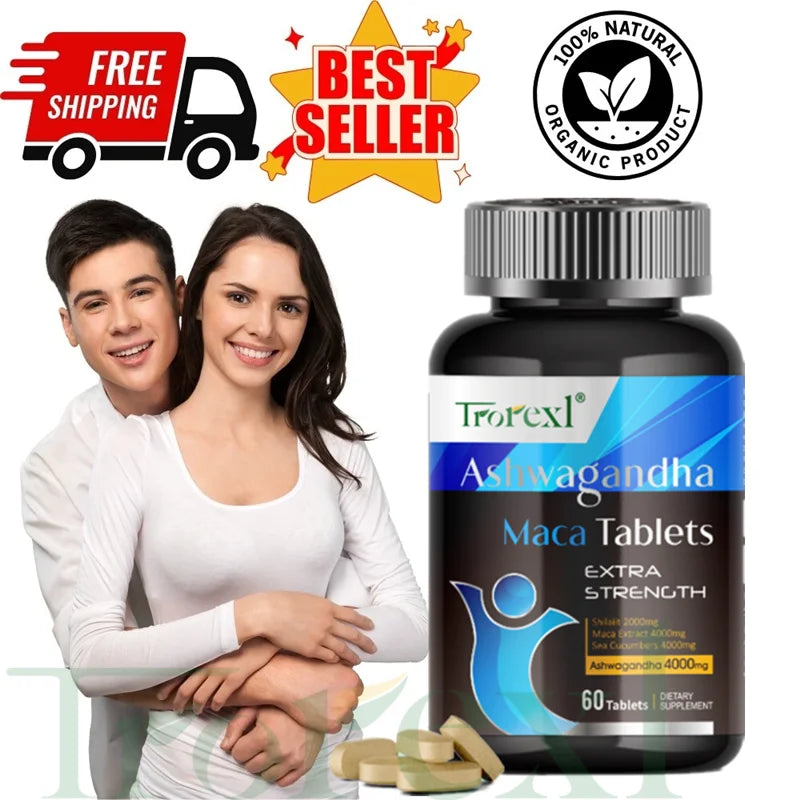 Obtenez une solution sûre et efficace du supplément masculin Ashwagandha, durée insérable