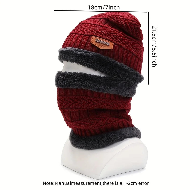 Enfants chaud tricoté chapeau écharpe ensemble enfants automne hiver chapeau doux tricoté Bonnet infantile enfants chapeau pour garçons filles