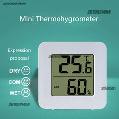 Thermomètre numérique intérieur Mini LCD hygromètre thermomètre intérieur ménage humidité mètre affichage numérique capteur mural