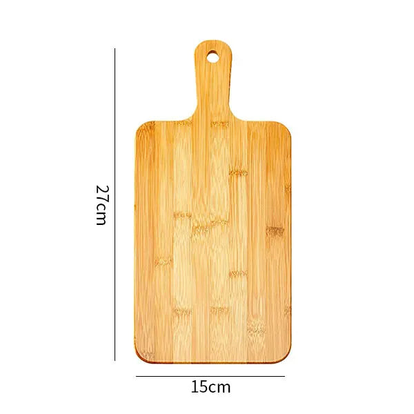 Planche à découper en bambou avec poignée, grande planche de service en bois, planches à découper de cuisine pour Pizza, légumes, viande