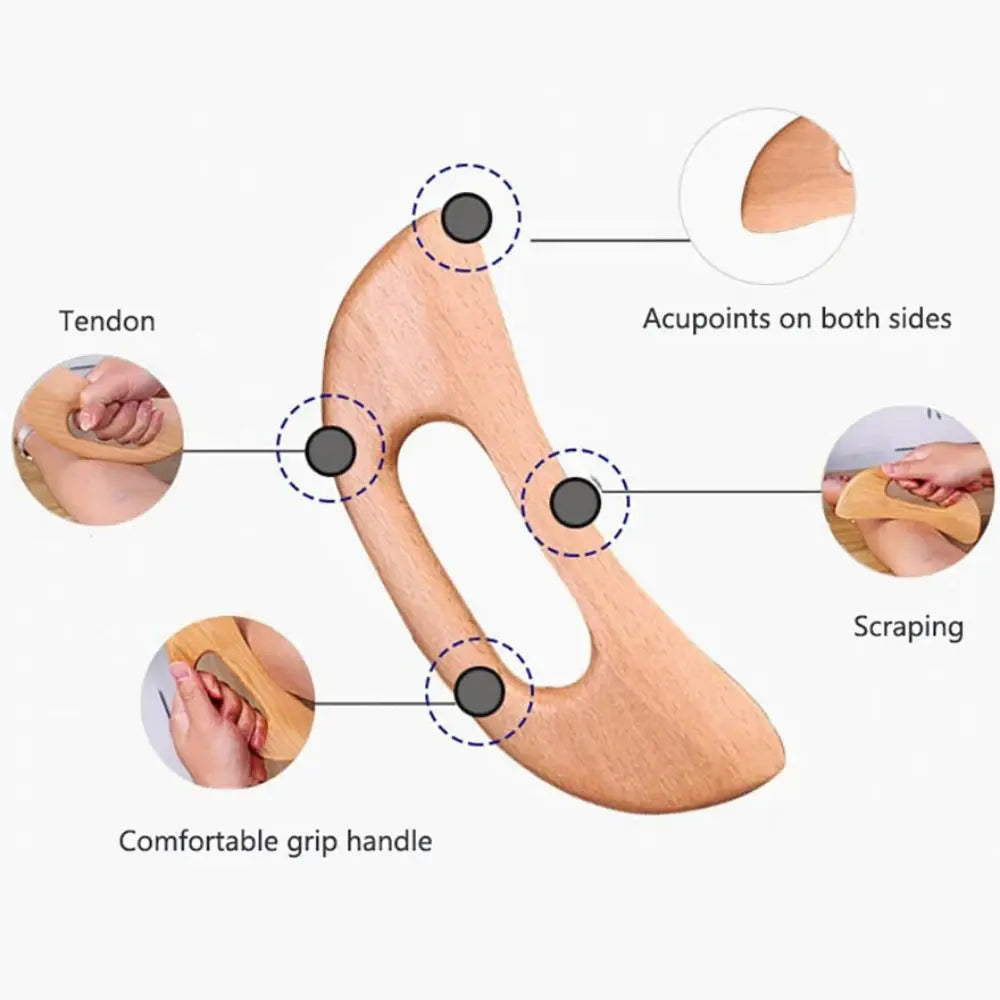 Wooden Gua Sha Tool, Scraping Board, Slimming Massage Tool, Gua Sha Massage Board, Gua Sha Scraper, Body Massage Therapy Tool
