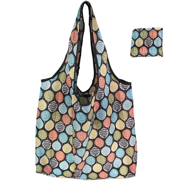 Grand Sac de Courses Réutilisable pour Femme, Fourre-Tout Pliant, Écologique, Réutilisable, Mallette d'Épicerie, Sacs à Main de Rangement