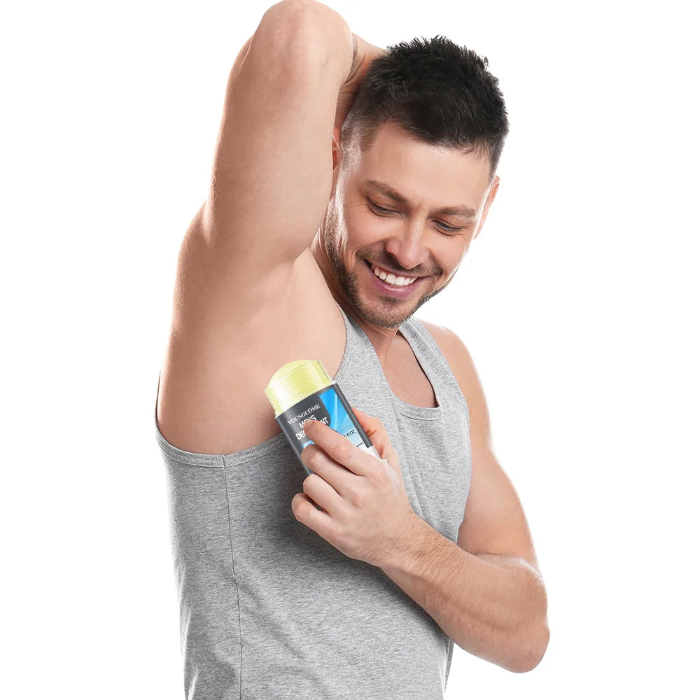Bâton déodorant déodorant naturel pour hommes, Anti-transpiration, garde sécher, parfum durable, élimine les odeurs des aisselles, bâton rafraîchissant pour les aisselles
