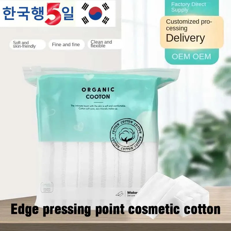 Coussinets de coton démaqucorporelle double face en forme de poulet, pour application de livres et de support de sacs pour le visage, portables, 240 pièces