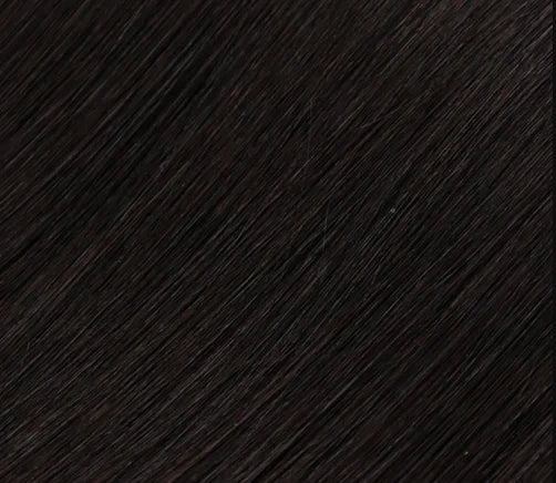 Bande dans les Extensions de cheveux humains droits Extensions adhésives de cheveux brésiliens trame de peau noir brun 100% vrais cheveux humains pour les femmes