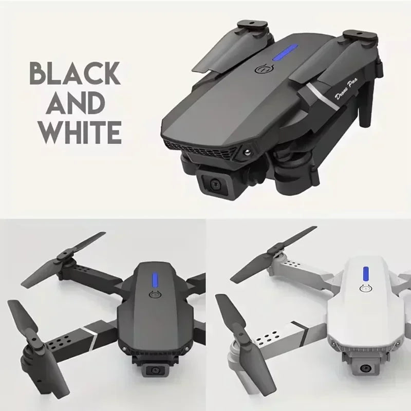 Elite E88 2024 RC Drone – 4K Ultra HD Camera | Foldable and Portable | Altitude Hold | Perfect Gift for Adults and Children