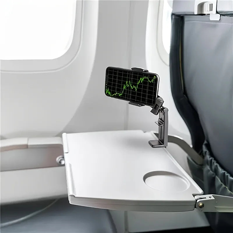 1/2 pièces, support de téléphone-support de voiture et de table pour la visualisation mains libres, le cadeau idéal pour les amateurs de voyage, accessoires de voyage en avion